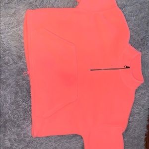 - American eagle cropped quarter zip